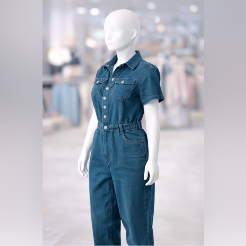 New with tags Mumu Jean Jumpsuit